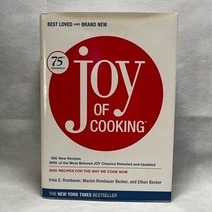 Recipes Book Joy of Cooking Cookbook Bestseller’s Cooking Recipes